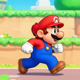 mario running animation frame 2