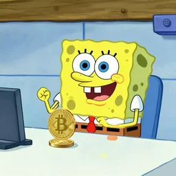 spongebob investing in bitcoin