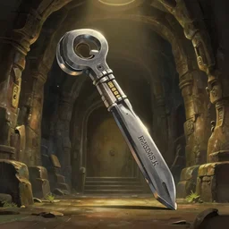 Animation key shot cell shaded of ancient underground dungeon, studio Ghibli, Pixar and Disney animation, sharp, Rendered in Unreal Engine 5, Bloom, dramatic lighting, anime key art by Greg Rutkowski