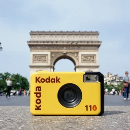 badly taken 1980s holiday photo, kodak 110, france