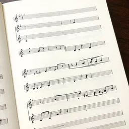 real sheet music drawn by hirohiko araki