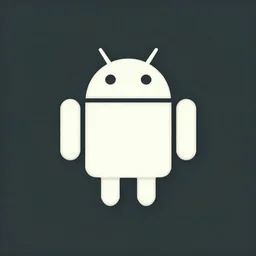 a logo for a misunderstood android