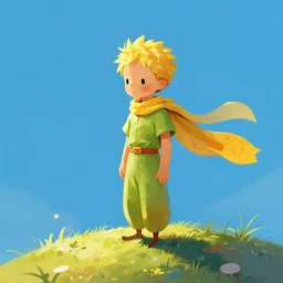 little prince, fantasy digital art