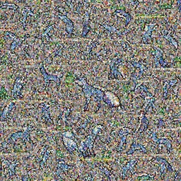 a blue fox, super nintendo game sprite pixel art