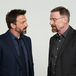 Ben Affleck and Walter White discussing