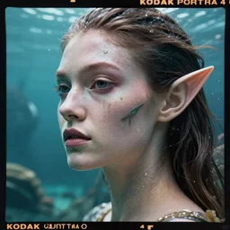 kodak portra 4 0 0 closeup portrait shot of a dystopian siren by paolo roversi, in a scenic dystopian environment, 5 0 mm, elegant, highly detailed, digital art, artstation, concept art, smooth, sharp focus, tomasz alen kopera, head in focus, tonal underwater colors