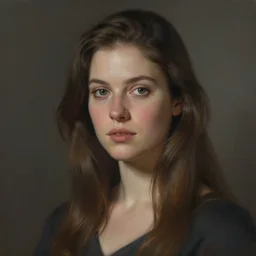 a portrait of a woman by vanessa palmer on artstation