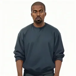 Kanye West in the style of Gon from HunterxHunter, anime style detailed