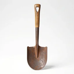 rusty shovel