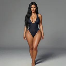 full body portrait of kim kardashian in elegant leotard trending on artstation drawn by range murata and leyendecker extremely infinite detail and correct anatomy painting, trending girl portrait by range murata and leyendecker extremely detailed image, volumetric lighting art most fine lighting most fine face most fine beautiful art