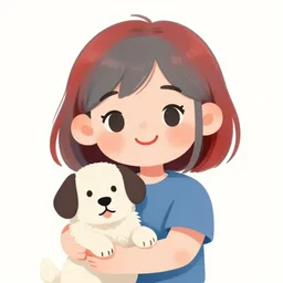 chlidrens illustration of a smiling girl with short grey red hair proudly holding a fido jar into the camera. the jar is filled with big green pickles. by dr. seuss