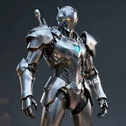 futuristic iron knight