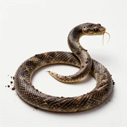 snake made of excrement