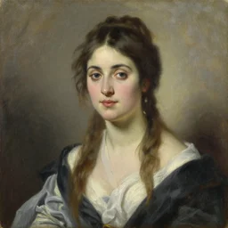 a painting of the most beautiful woman of 1 9 0 0, by peteris kalve, oil on canvas