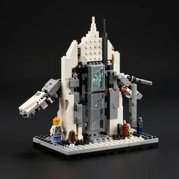 lego set of the matrix, realistic