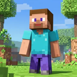 Minecraft if it was an Anime