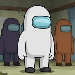 an among us crewmate of heisenberg from breaking bad
