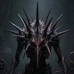 most terrifying thing in the world, spikes, dark, horror, 8 k, realistic, detailed, eldritch, scary