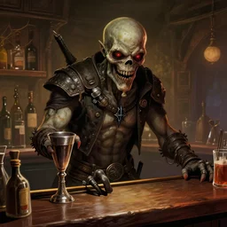 gob the fallout ghoul bartender from fallout 3