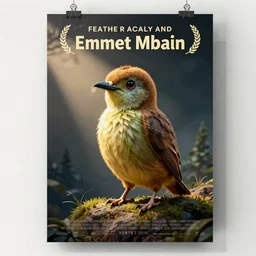 A kiwi bird, Emmet McBain poster
