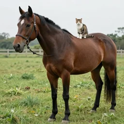 horse! cat!