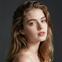 Portrait in the style of Julia Yurtsev
