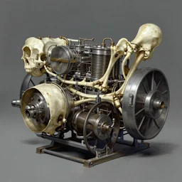 dr. leviticus blue's incredible bone - shaking drill engine from the book boneshaker by cherie priest concept art