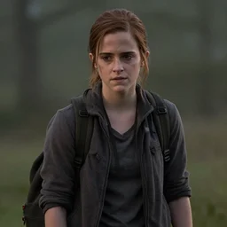 emma watson as ellie in the movie adaptation of the last of us, directed by david yates, movie still