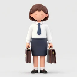 lawyer with short brown hair holding a briefcase in one hand and a sword in the other, charging at a giant dragon by Greg Rutkowski, 4k, masterpiece