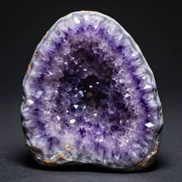 amazing amethyst geode, multicolor