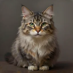 an anthro mage cat, fantasy art, realistic painting, high definition, digital art, matte painting, very detailed, realistic