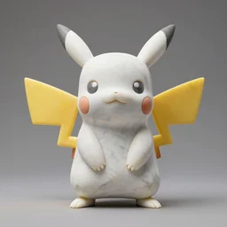 Pikachu Sculpture made out of Marble