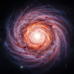 special effects render of the big bang