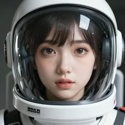 portrait anime space cadet girl cute - fine - face, pretty face, realistic shaded perfect face, fine details. anime. realistic shaded lighting by ilya kuvshinov giuseppe dangelico pino and michael garmash and rob rey, iamag premiere, aaaa achievement collection, elegant, fabulous, eyes open in wonder