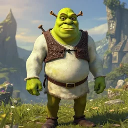 Shrek in Skyrim
