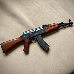 a fisher price AK-47