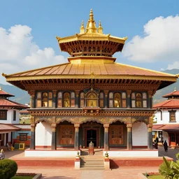 artstation concept of thimpu, highly photorealistic graphic photography, bright colorful, gold, hyperdetailed, artstation trending, world renowned artists, worth1000.com, historic artworks society, antique renewel, cgsociety, by greg rutkowski, by Gustave Dore, Deviantart