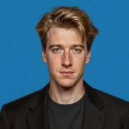 portrait of a young david lynch, highly detailed, centered, solid color background, digital painting, artstation, concept art, smooth, sharp focus, illustration, artgerm, donato giancola, joseph christian leyendecker, basil gogos, les edwards, ed repka, wlop, artgerm