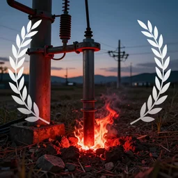 electrical grounding earth red hot boiling dangerous