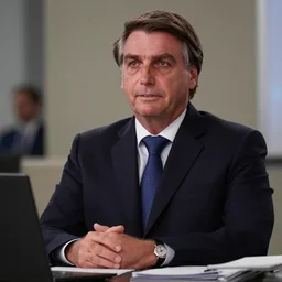 jair messias bolsonaro in an episode of the office