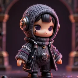 knit candypunk grim reaper, high - quality, character design : : 2 beautiful lighting, magicpunk, dollpunk, 1 6 k, oled