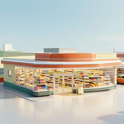 highly detailed wide - angle, portrait of a 1 9 6 0 s retro supermarket, unreal engine, nicoletta ceccoli, mark ryden, earl norem, lostfish, global illumination, detailed and intricate environment