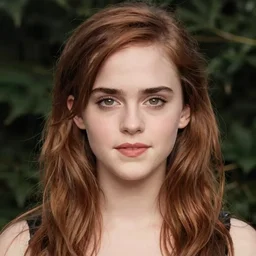 a masterpiece portrait photo of a beautiful young woman who looks like a manic pixie dream girl emma watson, symmetrical face