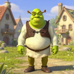shrek is in the town