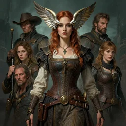 masterpiece concept art, a beautiful highly detailed sci - fi renaissance western lady ( winged eyes ), elegant pose, cinematic moody colors, realistic shaded lighting poster by ilya kuvshinov, magali villeneuve, artgerm, jeremy lipkin and michael garmash and rob rey, 8 k, intricate detail, cinematic lighting,