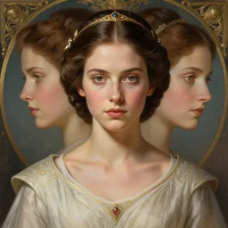 symmetry!! portrait of princess leia organa, intricate, elegant, highly detailed, digital painting, artstation, concept art, smooth, shallow focus, illustration, art by artgerm and greg rutkowski and alphonse mucha, 8 k
