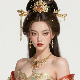 Margot Robbie as a Japanese Goddess, cute, fantasy, intricate, elegant, highly detailed, digital painting, 4k, HDR, concept art, detailed jewelry, smooth, sharp focus, head and waist potrait, art by Artgerm and H R Giger and Greg Rutkowski and Alphonse Mucha