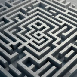 An epic digital art of the impossible maze, Artwork by Anton Fadeev, trending on ArtStation