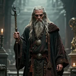The shaman attorney is a man who's been through the trials of life. His diabolical ways have led him to become one of the most powerful men in the world. He envisions himself as something like a god, and no matter what he does or says, people will follow his every order without question.