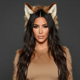 kim kardashian as a furry